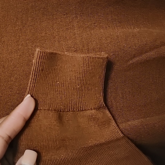 Banana Republic men's wool zip neck pullover - Picture 6 of 8